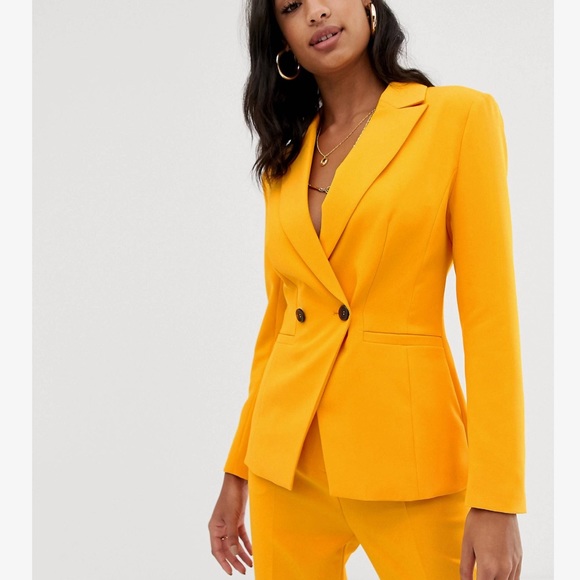 ASOS Jackets & Blazers - Asos Design Orange Blazer 🌼